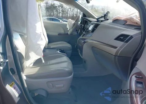 2013 Toyota Sienna Xle V6 8 Passenger из США, поврежденный, VIN 5TDYK3DC8DS295533